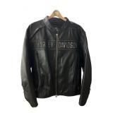 Harley-Davidson Leather Riding Jacket, Size 3XL