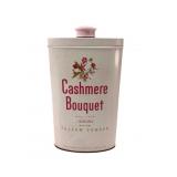 Cashmere Bouquet Talcum Powder Tin, 7x4