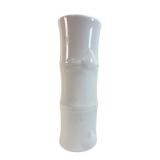 White Porcelain Bamboo Form Vase