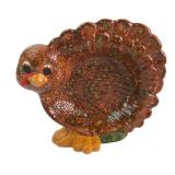 DLS Signed Glazed Earthenware Turkey Planter