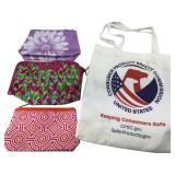 Trina Turk and Jonathan Adler Cosmetic Bags & Tote