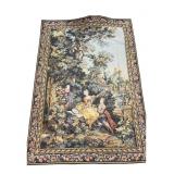 Machine-Woven Tapestry in the Style of Fragonard