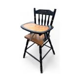 Oak Hill Windsor Style Wooden High Chair