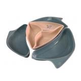 Santa Anita Ware Mid-Century Lazy Susan Set