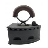 Antique Cast Iron Charcoal Clothes Iron