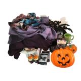 Assorted Halloween and Holiday Decor and Costume L
