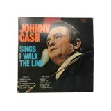 Johnny Cash - Sings I Walk The Line - LP - Vg+