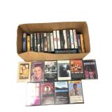 Collection of Assorted Music Cassette Tapes