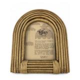 The Tiffany Frame Faux Rattan Picture Frame
