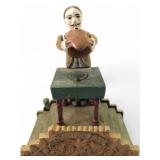 Antique Cast Iron Magician Mechanical Bank