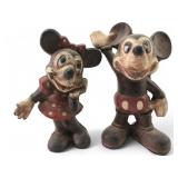 Cast Iron Mickey & Minnie Mouse Coin Banks