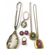 VTG Assorted Costume Jewelry Lot w/ Flying Arrow R
