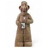 Connelly Signed Studio Pottery Pharmacist Figure
