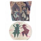Barbara Demery Signed Handmade Pottery Plates