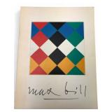 Rare Max Bill 1974 Exhibition Catalogue
