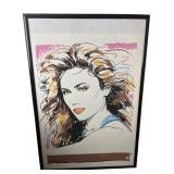 Dennis Mukai Diana Limited Edition Serigraph