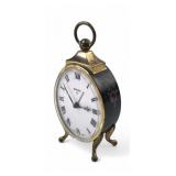 VTG Swiza 8 Day Hand Painted Mechanical Alarm Cloc