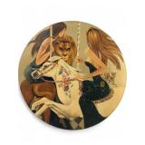 Miriam Bransky Carousel Print on Canvas