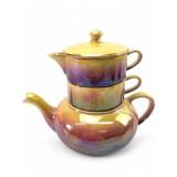VTG Royal Winton Grimwades Lusterware Stacking Tea