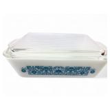 Rare VTG Pyrex Horizon Blue Refrigerator Dish