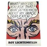 Roy Lichtenstein - 1969 First Edition Book