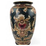 Chinese Hand-Painted Moriage Porcelain Vase