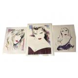 Dennis Mukai Limited Edition Serigraph Prints, Set