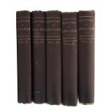 Macaulay History of England 5 Vol. Set c. 1890