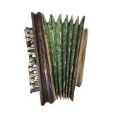 Antique French Flutina Accordion