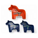 Sagaform Ylva Olsson Dala Horse Ceramic Dishes
