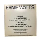 Ernie Watts - Chariots Of Fire - 12" Single - VG+