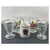 Coors and Ford Branded Glassware and Mug Set