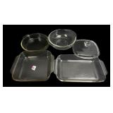 Pyrex Clear Glass Bakeware and Casserole Set