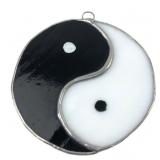 Stained Glass Yin Yang Sun Catcher