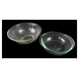 Pyrex Clear Glass Mixing Bowl and Casserole Dish