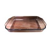 Pyrex Vision Amber Glass Baking Dish