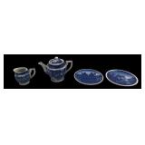 Transot Ware and Denmark Miniature Porcelain Set