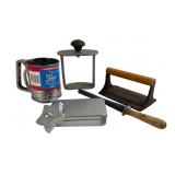 Fairgrove Sifter, Pampered Chef Cookie Cutters