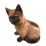 VTG Rubens Originals Ceramic Siamese Cat Planter