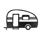 Vintage Style Metal Camper Trailer Wall Decor