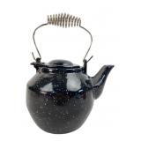Enamel Cast Iron Speckled Tea Kettle