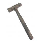 Unmarked Brass Ball Peen Hammer