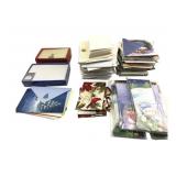 Assorted Christmas Cards and Stationery Lot