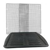Two-Piece Broiler Pan and Two Wire Cooling Racks
