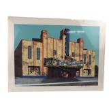 Carole Brender Signed Della Theater Art Print