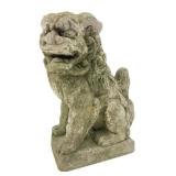 Cast Stone Foo Dog Garden Statue