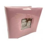 Pink Fabric Padded Photo Album