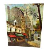 Andr© Lengrand Paris Scene Lithograph Print