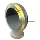 MCM Chrome and Acrylic Lighted Vanity Mirror