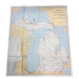 1965 Michigan Public Service Commission Railway Ma